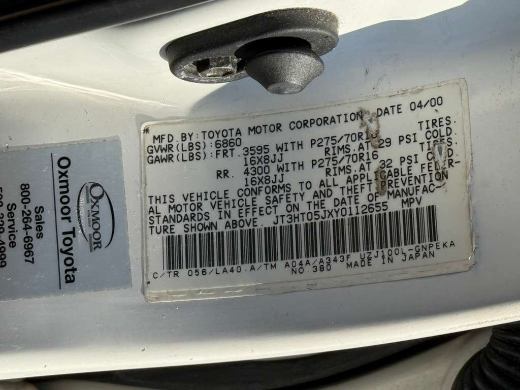 2000 Toyota Land Cruiser Base - Photo 66